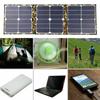 45W Portable Folding Solar Panel Cell Charger Dual USB IP65 Waterproof Mobile Power Supply