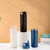 550ML Stainless Steel Insulated Cup Portable Thermos Cup Anti-drop Straw Water Bottle Outdoor Sport Insulated Water Bottle