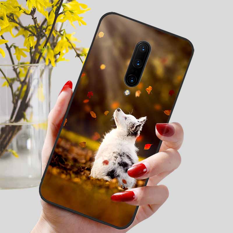Phone Cover For Oneplus 7 Pro Case Lovely Printed TPU Silicon Soft Capa On for One Plus 7 7T Pro Oneplus7 7Pro Protection Covers