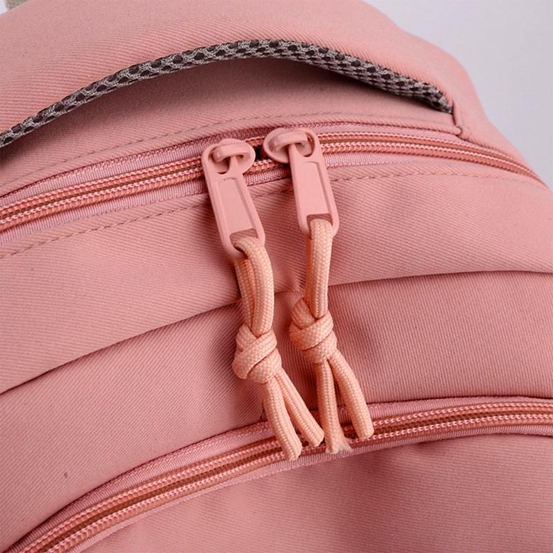 Korean Styles Backpack Lovely Rabbits Print Backpack Student School Backpack Large Capacity Backpack Girls School Bag