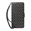 Suitable for Samsung S26 Ultra flip phone case with card slot, A37 5G diamond-studded starry sky protective case