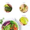 3 In 1 Pulp Separator Plastic Knife Kitchen Vegetable Tools Avocado Slicer Kitchen Gadgets Shea Corer Butter Fruit Peeler Cutter
