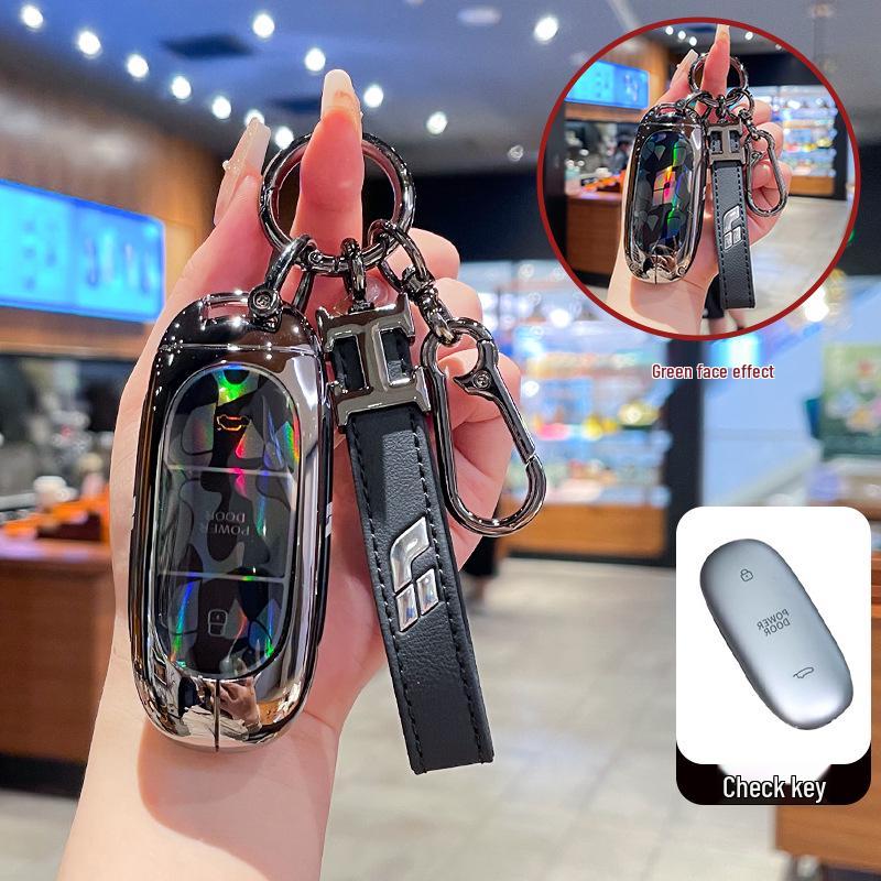 Li Auto Key Cover: Fits 25 L7, 24 L9, One, and L8 Models with Premium Metal Buckle and Full Protection for L6