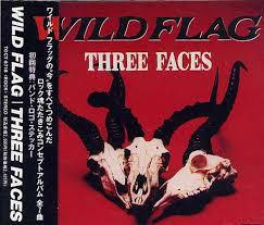 

CD WILD FLAG - THREE FACES TOCT6718 Eastworld 1992 Japan Rock Used