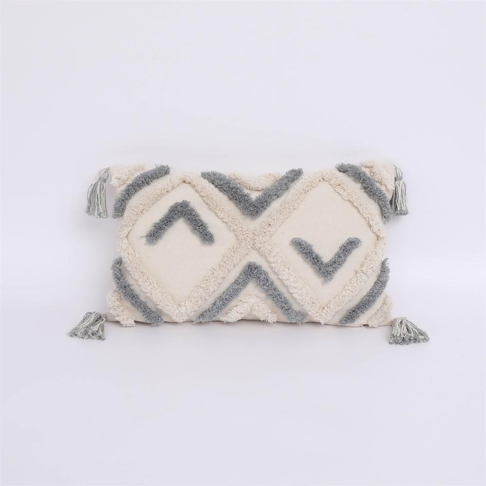 45 * 45/30 * 50cm Moroccan Bohemian Plucked Nordic Style Pillowcase Hotel Home Living Room Sofa Cushion Cover