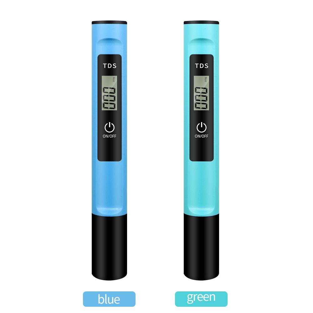 Portable TDS Meter LCD Display Water Quality Tester TDS Temp Meter 0-9990ppm One Click Detection TDS Test Pen For Pool Aquarium