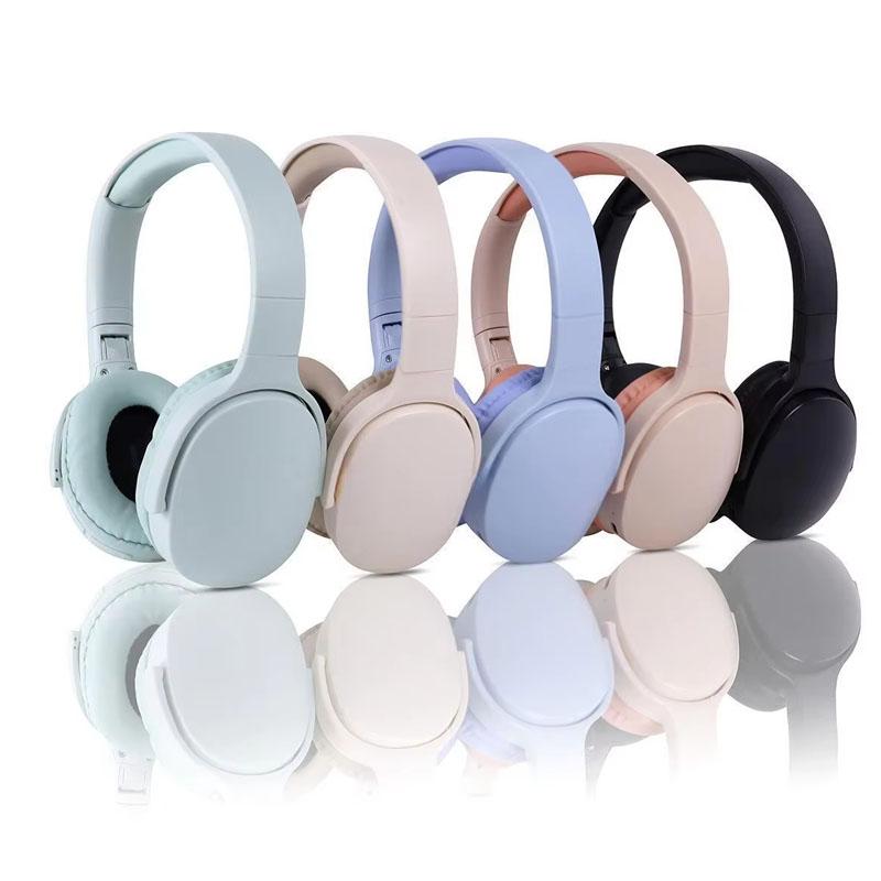 Wireless Headphones BT 5.1 Over Ear HiFi Stereo Headset True Wireless Sports Earphones Noise Cancelling Gaming Headphones
