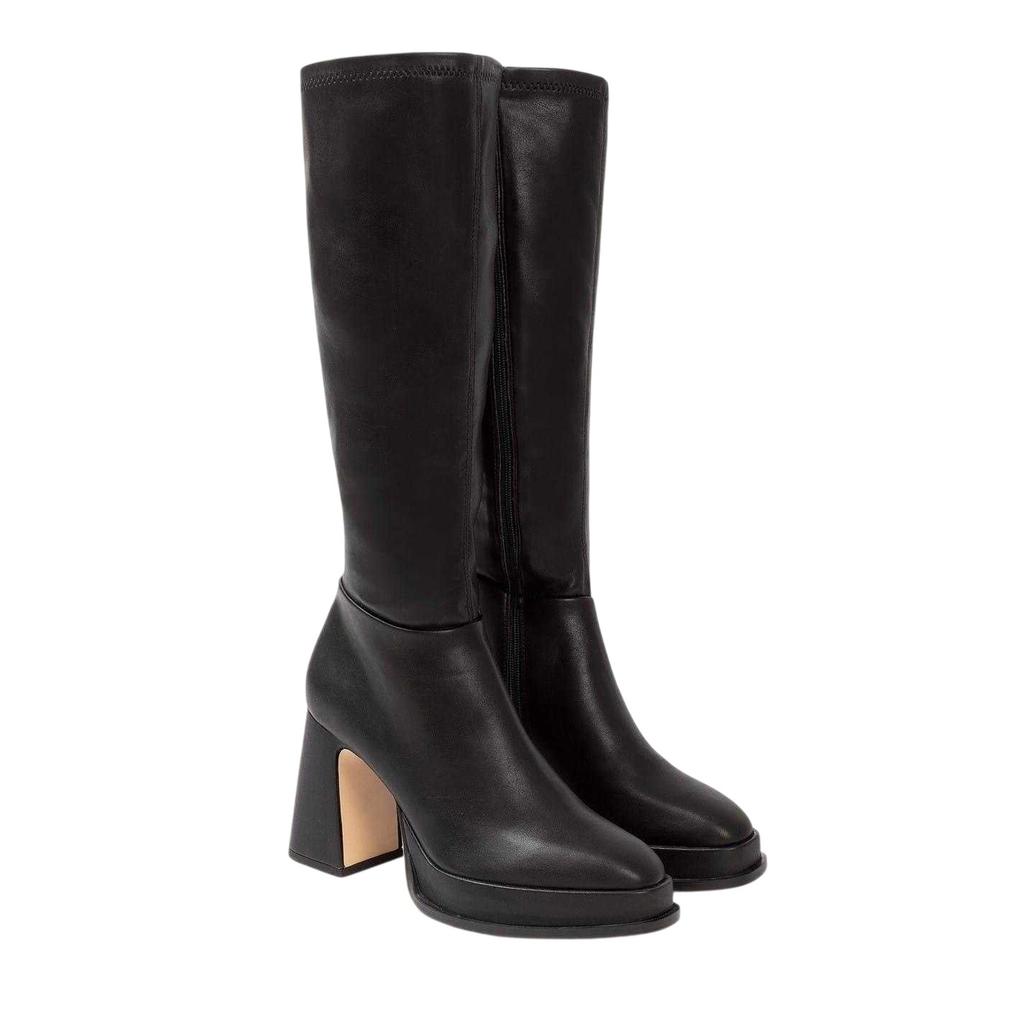 I Saw It First Womens/Ladies Retro Platform Knee-High Boots