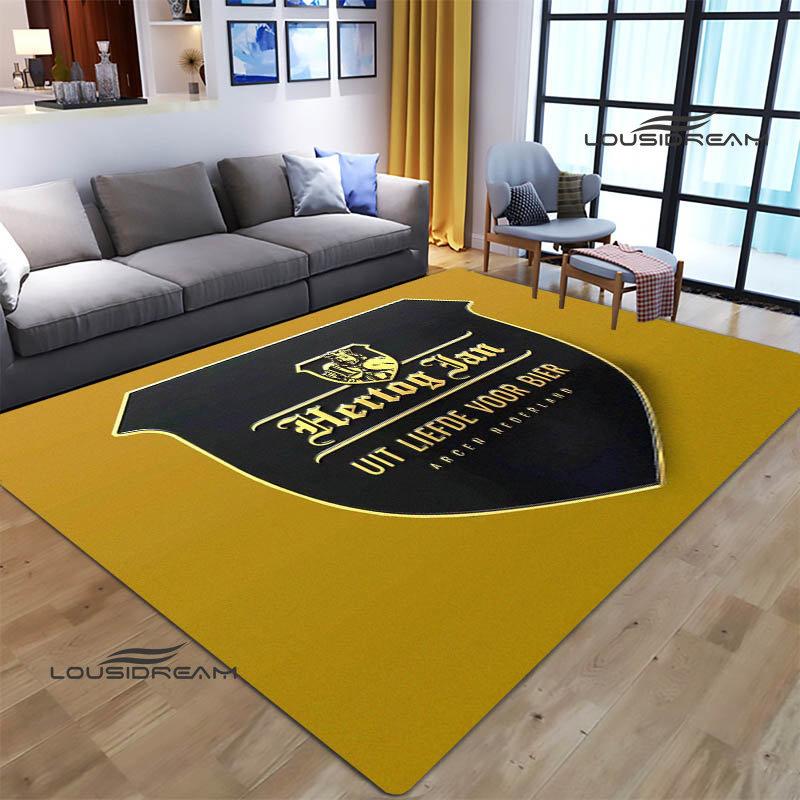 

Килим з логотипом hertog jan Протиковзкий килим Модний килимок для йоги Декор для спальні Килими для вітальні Килимок для підлоги у ванній кімнаті Подарунок на день народження 120x160cm