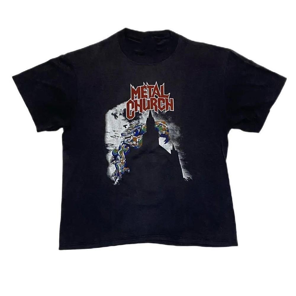 Hot  Metal Church Band Cotton Black S235XL TShirt  LL173 Unisex T-Shirt M