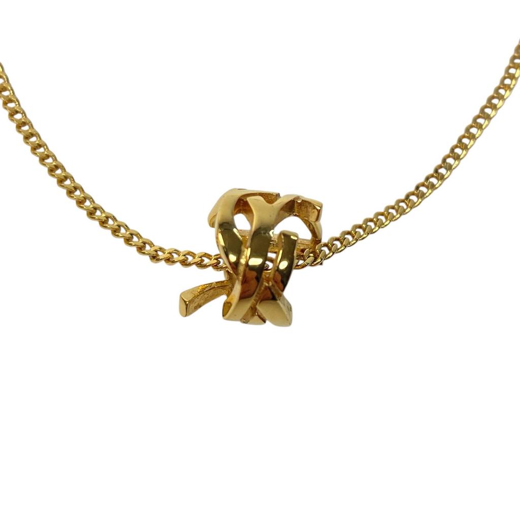 Collana Usata SAINT LAURENT metallo dorato Donna