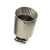 For Rear Mounting Car Accessories 1 Pc Stainless Steel Exhaust Muffler Tip 51Mm-89Mm For Rear Tail Muffler Pipe Nozzle