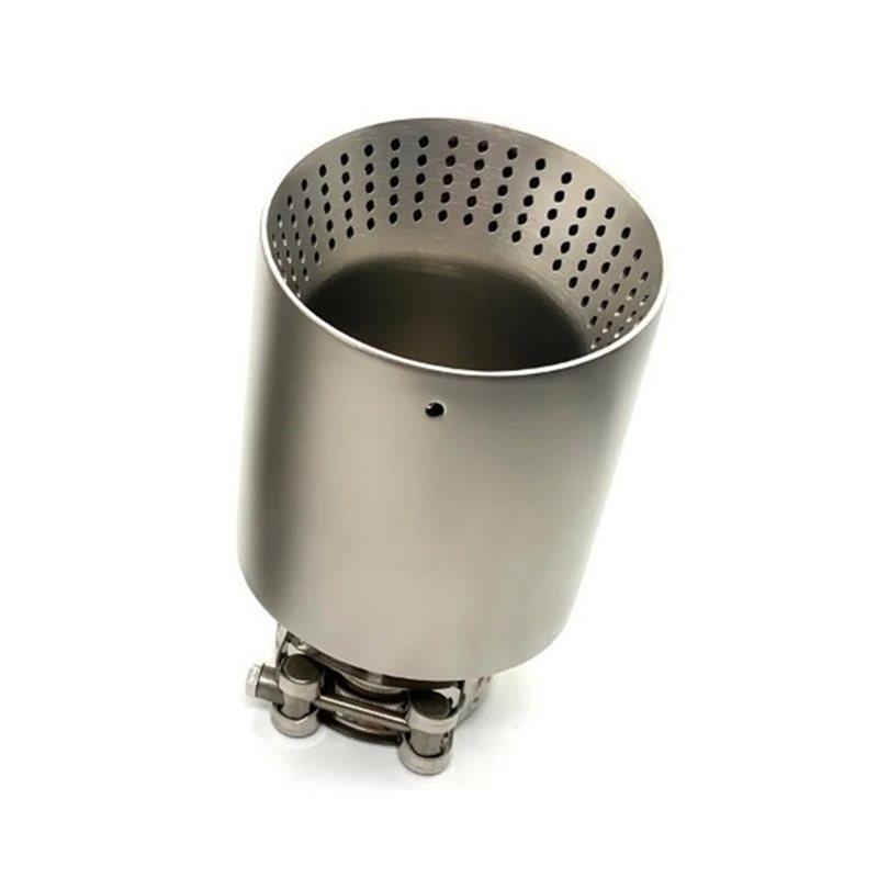 For Rear Mounting Car Accessories 1 Pc Stainless Steel Exhaust Muffler Tip 51Mm-89Mm For Rear Tail Muffler Pipe Nozzle