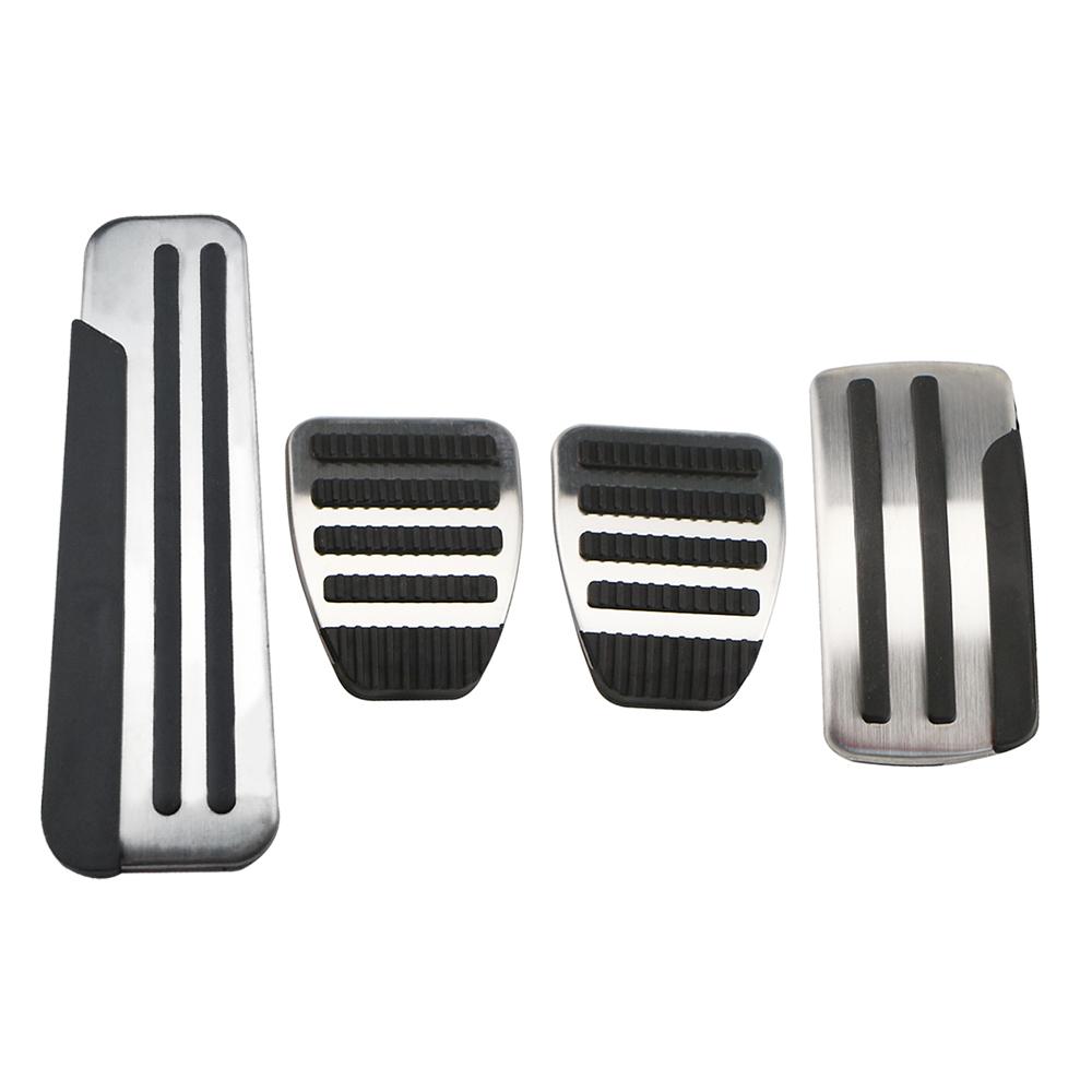 Stainless Steel Car Pedals AT MT Pedal Cover for Nissan X-trail Xtrail T31 2010 - 2013 Qashqai J10 2012 - 2015 Accessories