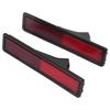 2pcs Front Side Marker Light Cover Lens 63141377849 Replacement for E30 E32 E34 318i 325i 525i 735iRed