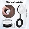 Magnetic Selfie Light, iPhone MagSafe-Compatible Phone Light. 360° LED Selfie Ring Fill Light with Foldable Stand and Mirror