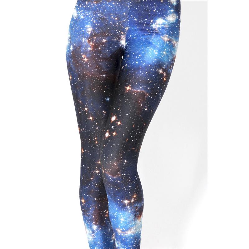 

3D Starry Sky Slim-Fit European Leggings - Multiple Styles Available One Size