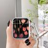 Cartoon Tulip Case For Airpods 1 3 4 Pro Pro2 Pro3 2 Clear Earphone Cases Cover