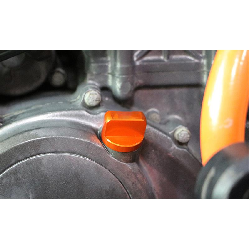 New Orange Motorcycle Engine Magnetic Oil Drain Plug CNC Aluminum for DUKE 390 2013-2018, DUKE 125/200, Duke 250 2017 2018