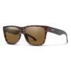 SMITH Lowdown 2 Sunglasses with Carbon Lenses Performance Sports Active Sunglasses for Running and Everyday Wear Unisex Tortoiseshell and Brown Lenses