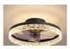 Large Wind Power Ceiling Fan with Light - Invisible Blades, Frequency Conversion for Living and Dining Rooms, Bedrooms