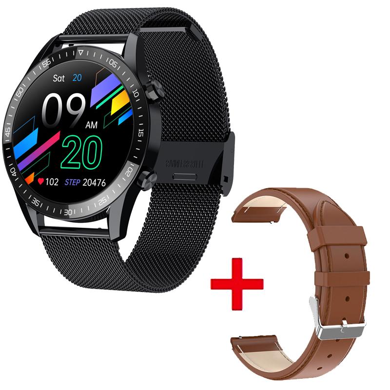 L13 Smartwatch Gt05 Herren Smartwatch EKG PPG Wasserdicht Bluetooth-Anruf Blutdruck Mode Armbänder Armband Fitness Pk L7