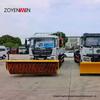 Hydraulic Snow Sweeper: Skid Steer Loader with Vehicle-Mounted Roller Brush