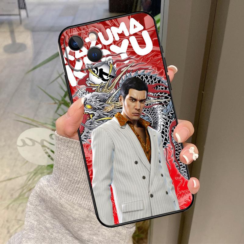 Yakuza 0 Game Case For iPhone 17 Pro Max 15 14 13 12 11 16 Pro Max Plus 12 13 Mini 16e 17 Air Back Cover