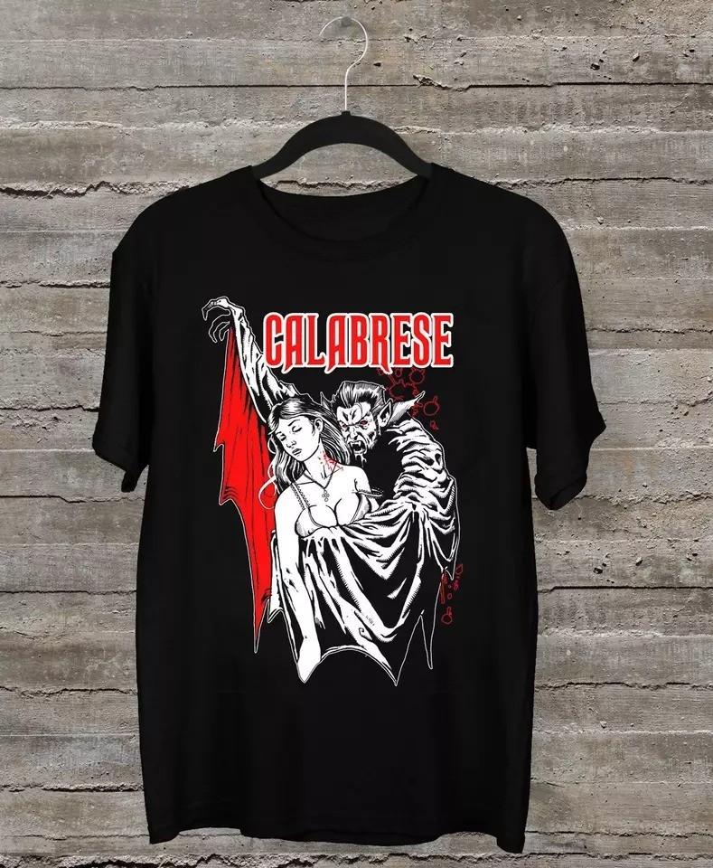 

Collection Calabrese Band Short Sleeve Gift Fan Black All Size TShirt FN1575 Unisex T-Shirt XL