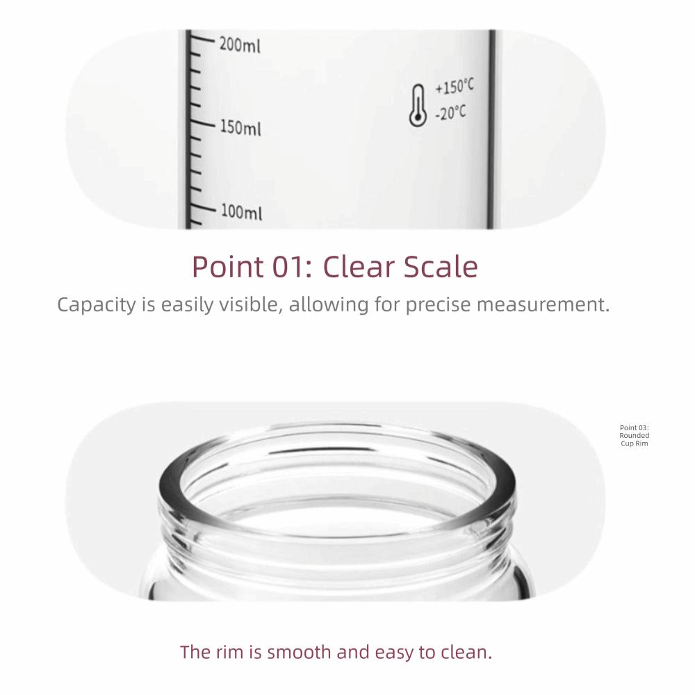 Transparent Sealed Container Silicone Sealed Lid Glass Storage Containers  Kitchen