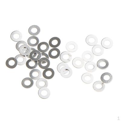 Stainless Steel Frameless Spectacles Glasses Flat Washer 1.2mm 1.4mm
