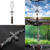 Metal Cross Pendant Decorative Charm Multifunction Holiday Decoration for Christian Car Interior Decoration Supplies Top Sale
