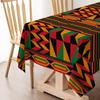 Hafangry Black History Month n Print Tablecloth Juneteenth Kwanzaa Heritage Holiday Celebration Party Decoration Rectangular Kitchen Dining Room Home