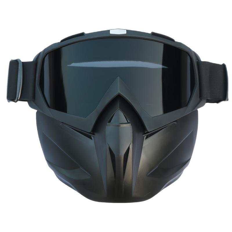 M138 Retro Motorcycle Helmet Mask Off-Road Sports Windshield Goggles for Outdoor Riding and Cycling
