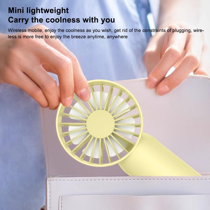 Humidifying Water Replenishing Handheld Spray Fan Fast Charging Convenient Desktop Usb Charging Mini Handheld Fan