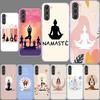 Hot Sell Yoga Namaste Phone Case for Samsung A54 A14 A24 A34 A17 A37 A57 A55 A35 A25 A15 A13 A23 A33 A53 A07 A05S A04S A03 A73 G