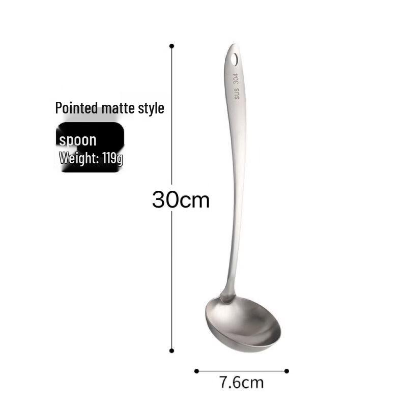 Qianxing 304 Stainless Steel Long Handle Spoon Set