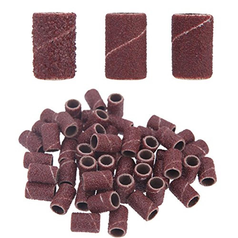 Nail Polishing and Sanding Bands - 50 Pieces/Bag, Fits Polishing Machines & Grinding Wheels