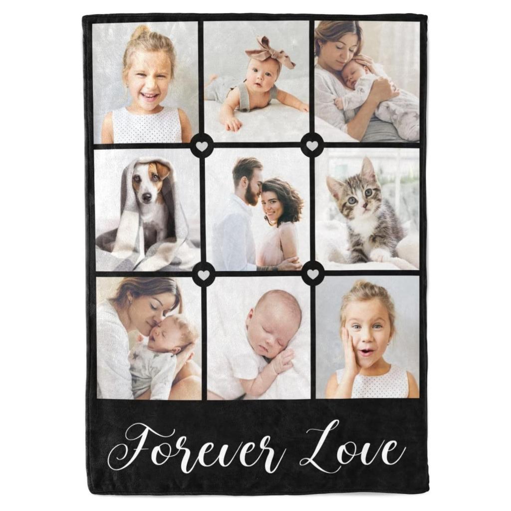 Spotify Code Music Code Diy Photo Flannel Blanket Couple Holiday Gift Blanket