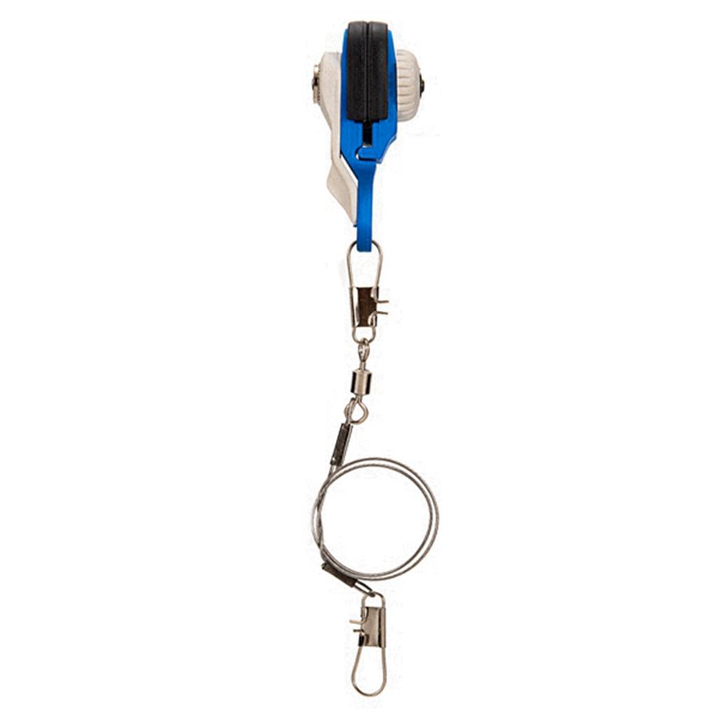 BAAU 4X Kayak Fishing Downrigger Outrigger Trolling Release Clip Adjustable Tension Release Clip 5.5 X 1.7 X 2.6Cm Blue