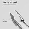 Stainless Steel 4th Gen Swan Cuticle Nipper & Nail Clipper Set for Manicure Care
