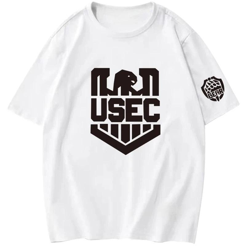 2026 Escape From Tarkov Bold Graphic T-Shirt Unisex Eye-Catching Pattern Cotton Crew Neck Trendy Gaming Streetwear Statement Casual