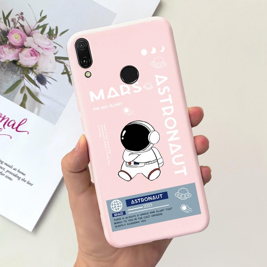 For Huawei Y9 Prime 2019 Case Shockproof Astronaut Silicone Soft Fundas For Huawei Y9 Y 9 Prime 2019 STK-LX3 JKM-LX3 Phone Cover