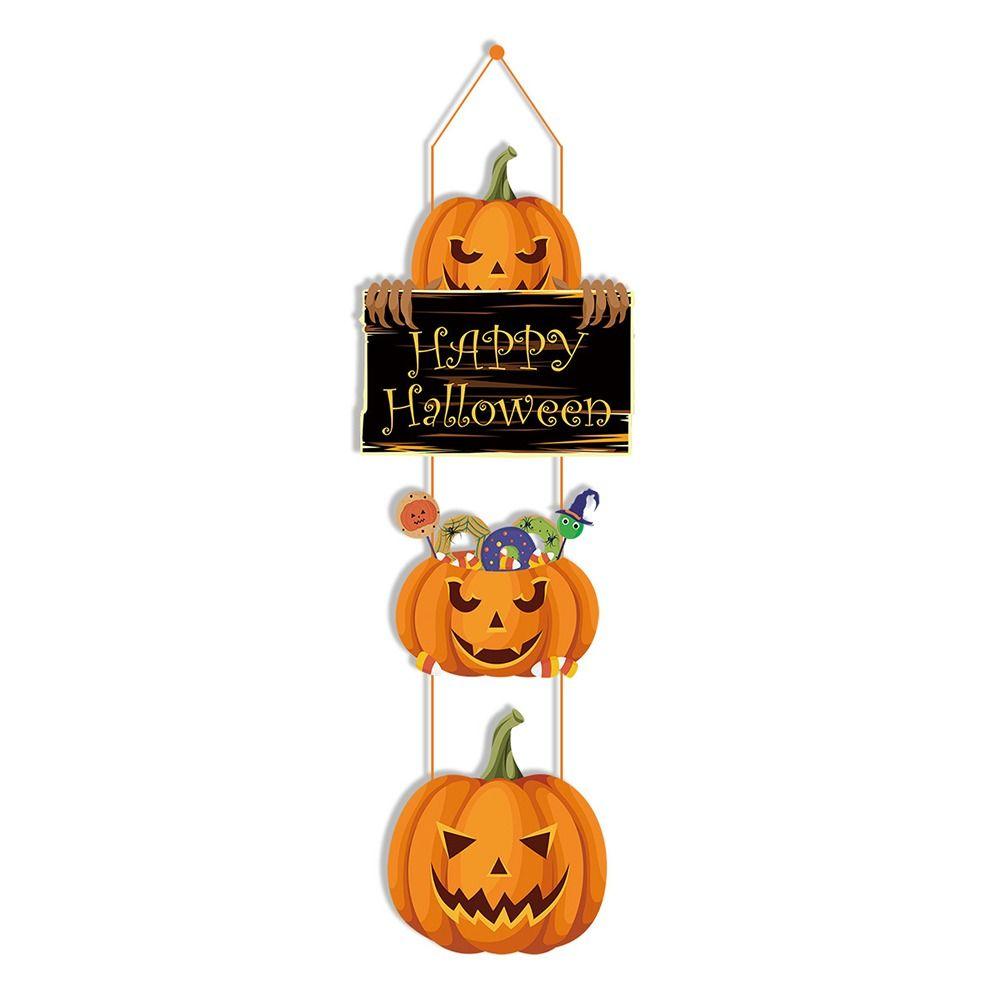 

Тыква/Привидение/Волшебная шляпа Хэллоуин Подвески на дверь Хэллоуин Подвеска на дверь Вечеринка Pumpkin
