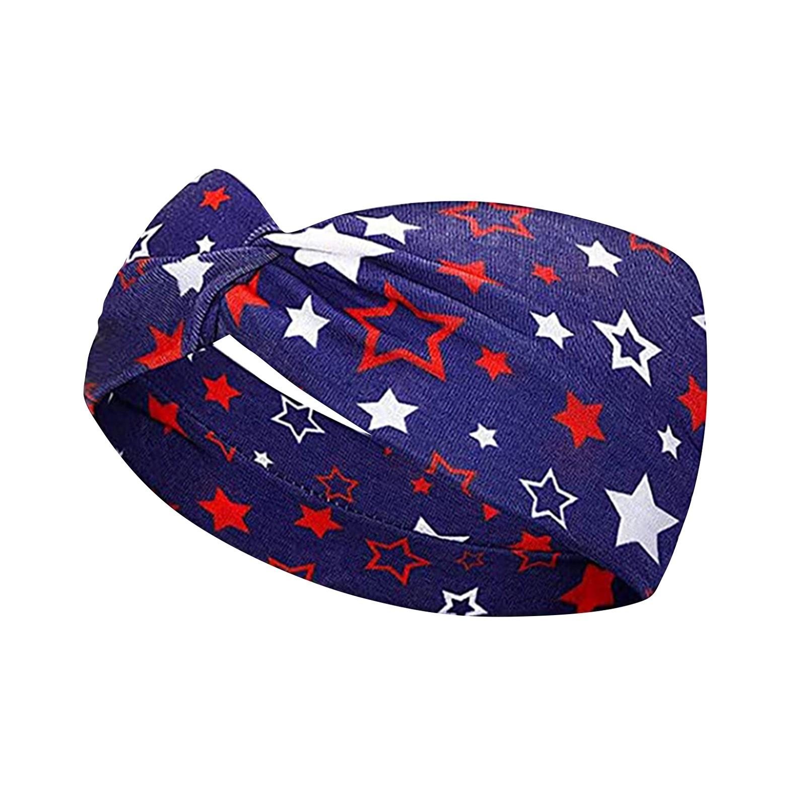 

Декоративная повязка на голову ко Дню независимости, Декоративная повязка на голову для спортивной вечеринки One Size