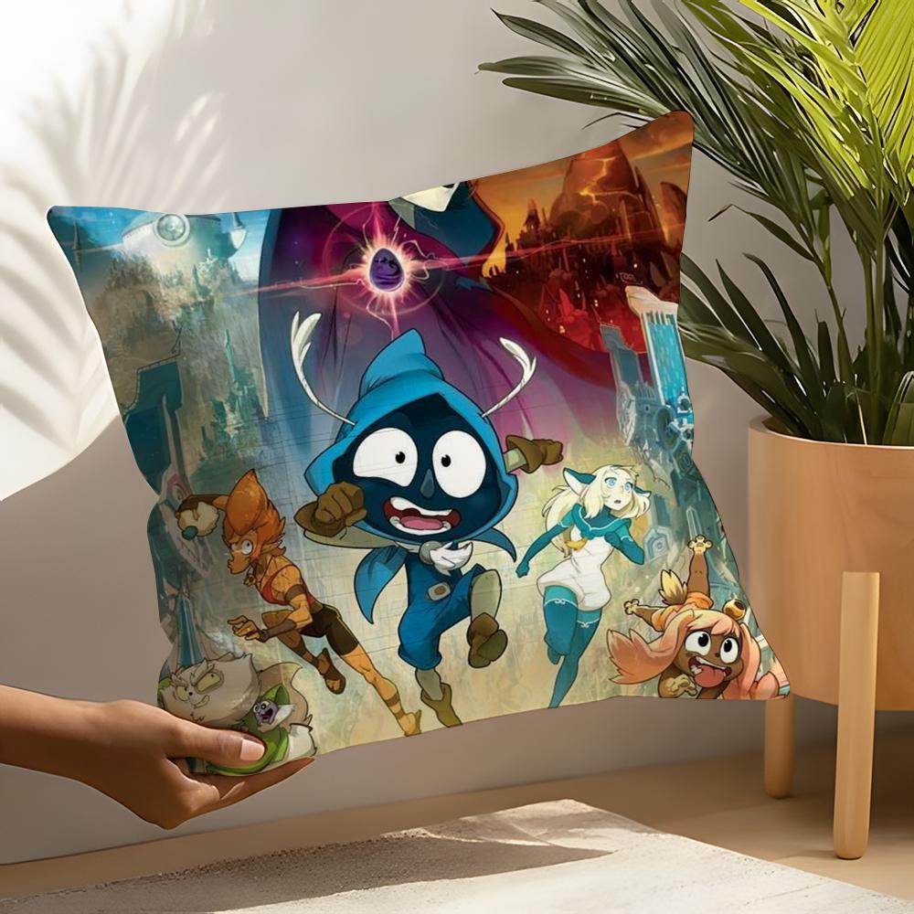 Hot Game DDofusS Pillow Case Home Living Room Decoration Linen Pillow Cases Cushion Cover