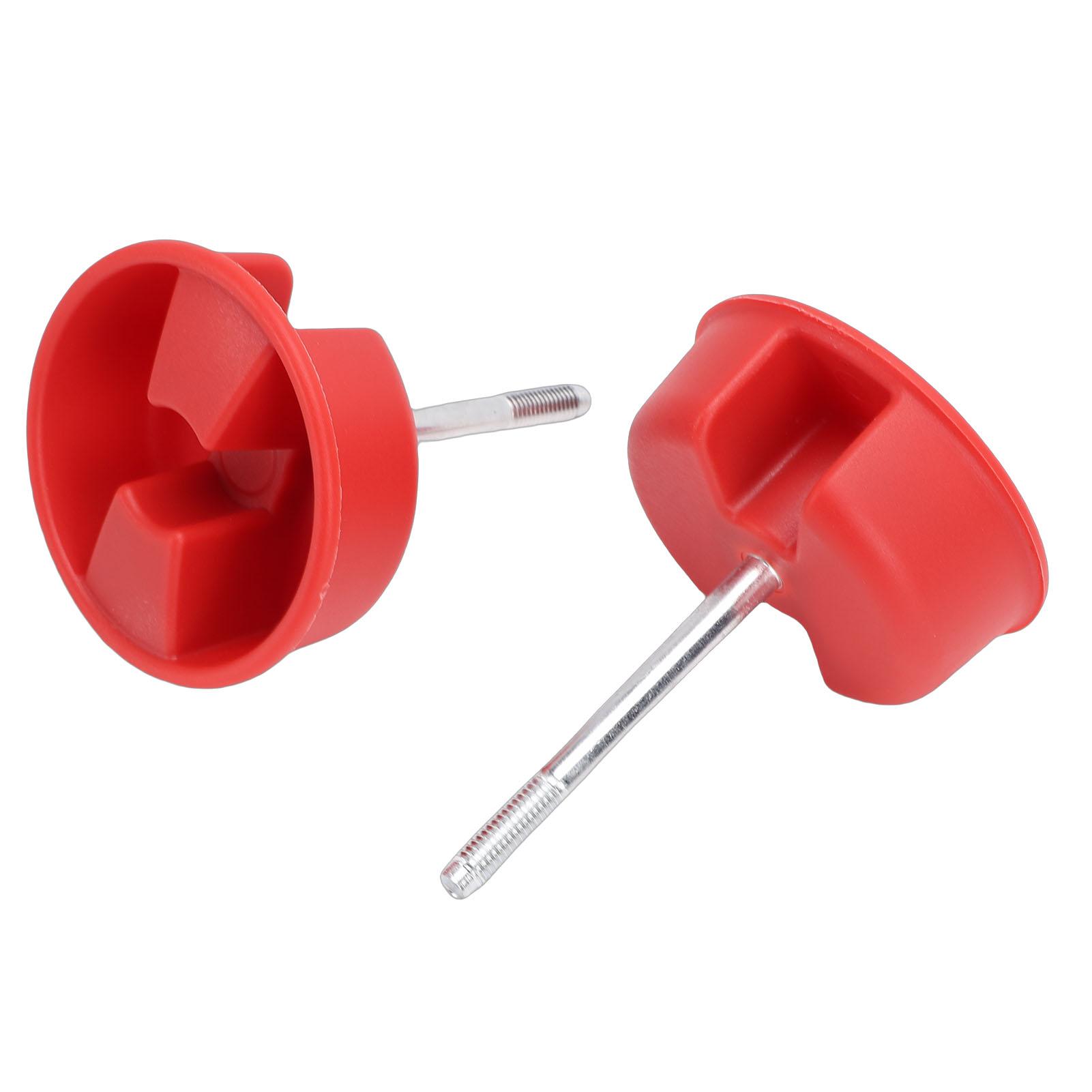 

2PCS Hard Top Mounting Screw Knob 1CJ57DX9 Auto Hardtop Panel Mounting Knob Screw Replacement for Jeep Wrangler JK 2007