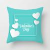 Seat Living Room Sofa Pillowcase Valentines Day Love Cushion Cover Red Pink Heart  Home Decor