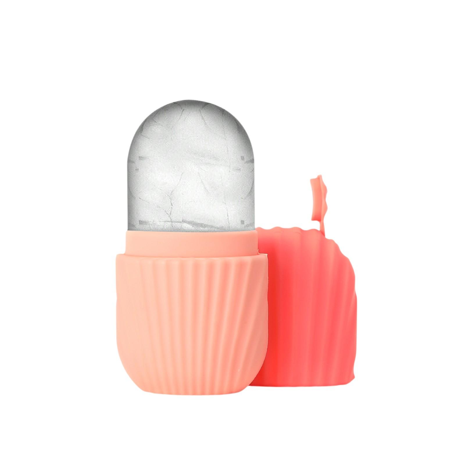 

Поднос для льда для лица, Массажный силиконовый поднос для льда Портативный уход для сужения пор лица Форма для льда One Size