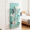 40×90CM Washable Hanging Storage Bag Behind Door Multi Layer Organizer for Dormitory Sundry Cosmetics Bathroom Home Use